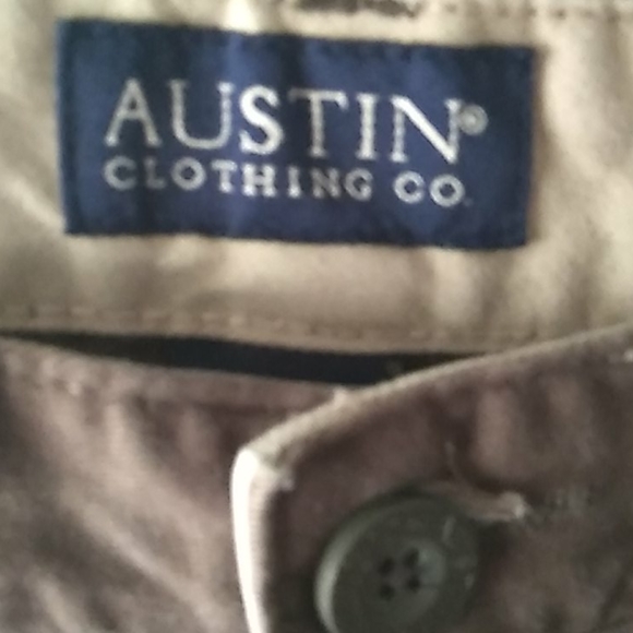 Mens size 30 chinos olive green by Austin C.C. - Picture 2 of 4